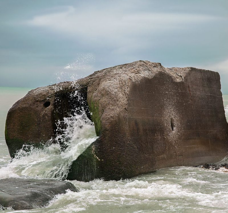 Blockhouse No 9 59 x 44cms edition 100 by Artist Nicholas Gentilli