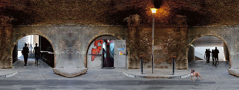 " One door opens " 200x41cms & 124x26cms edition of 10. Imagined place by architectural photographer Nicholas Gentilli