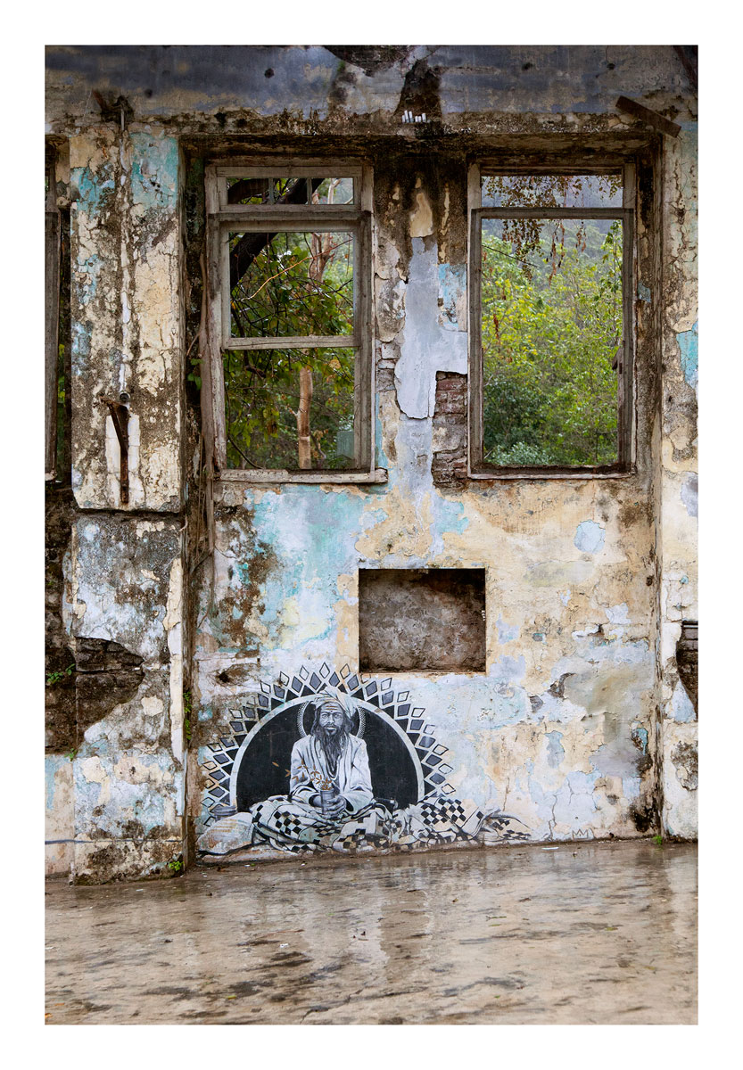 " Seated Guru" 73x51cms edition of 15 Giclee Inkjet on Fine Art paper